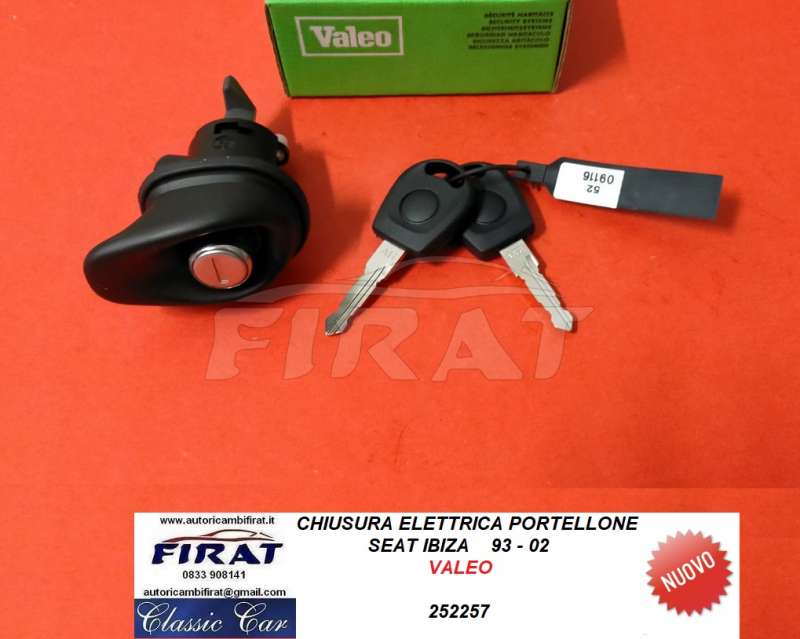 CHIUSURA PORTELLONE SEAT IBIZA 93-02 ELETTRICA (252257)